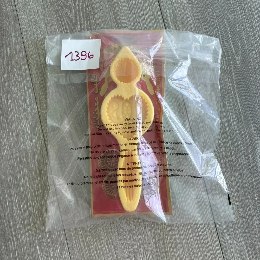 Maamoul Cookie Mold Small Round‎ & Small Oval 3 Shape Cookies Cake Plastic